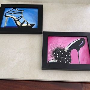 Framed PJ Commerford Shoe Prints